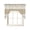 Beige, variant on Farmhouse Beige Striped Swag Curtains for Kitchen Modern Minimalist Stripes Valances for Windows Rod Pocket Small Window Treatment Short Topper for Cafe Bedroom Bathroom Living Room Decor 56x36 Inch