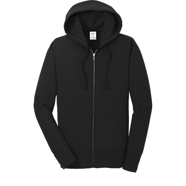 Gravity Threads Sweat à Capuche en Molleton pour Femmes - Noir Jais - 2TG