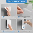 thumbnail image 7 of Juxing-shop Wall-Mounted Toothbrush Holders 2 Count, 7 of 7