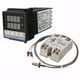 thumbnail image 2 of Sensor rex c100 controlador de temperatura Pid Digital Conjunto Con 40a SSD 1M K Thermocouple Probe Cable, 2 of 7
