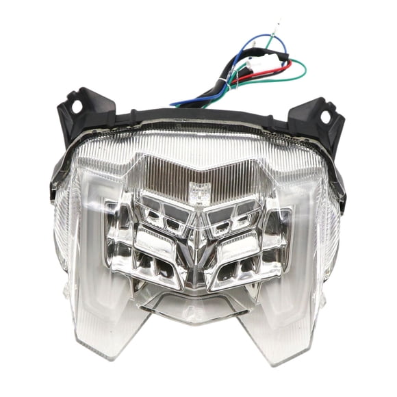 Luz trasera de motocicleta shamjiam Compatible con MT-09 2017-2020 Tapa transparente