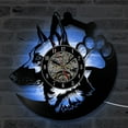 thumbnail image 2 of German Shepherd Dog Wall Clock Home Decor Dog Breeds Vinyl Record Dog Wall Clock -No LED Style, 2 of 2