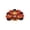 Orange146, variant on Zynviq Chicken Area Rugs 31.5" X 19.7" Thanksgiving Throw Rug Polyester Novelty Washable Orange Small Rug for Bedroom
