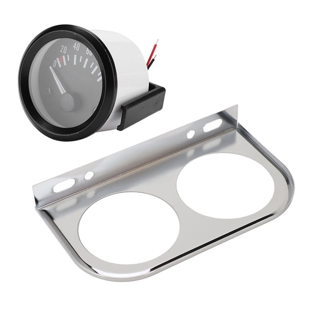 Universal 52MM 2 Hole Gauge Panel Metal Car Meter Mount for Vehicles