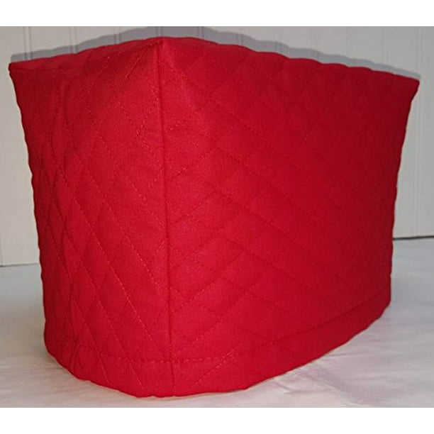 Quilted Toaster Cover by Penny's Needful Things (2 Slice, Red)