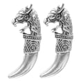 thumbnail image 6 of FRCOLOR 2 Pcs Lapel Brooch Jewelry Scarf Decoration Pin Man 4.00X1.30X0.40CM Silver, 6 of 7