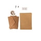 thumbnail image 1 of Inteprter Paquete de 12 sobres Kraft de superficie lisa, papel de carta exquisito, sobres hechos a mano, accesorios de estampado, suministros de papelería cartulina tipo 12, 1 of 6