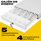 thumbnail image 5 of Cajon De Dinero Metalico GUTSTARK 4 Billetes 5 Monedas Cable Rj11 Tpv, 5 of 8