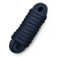 thumbnail image 5 of Five Leaf Clover Blue Boat Dock Lines - 24 Strands Double Braided Nylon - 4 Pack - 1/2" Diameter x 15 ft Length- 12" Eye Loop - for Boats, Marine Rope, Boat Accessories - Free 2 White Fender Lines, 5 of 6