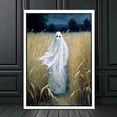 thumbnail image 4 of Dark Academy-carteles góticos Vintage, impresiones, calabaza escalofriante, en la selva elfo, pintura en lienzo, pared de Halloween, decoración del hogar, imagen, 4 of 4
