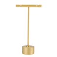 thumbnail image 1 of lionlar Gold Metal Jewelry Display Rack Holder Showcase Store Use for Necklaces Bracelet 3x1.5x11.5cm, 1 of 5