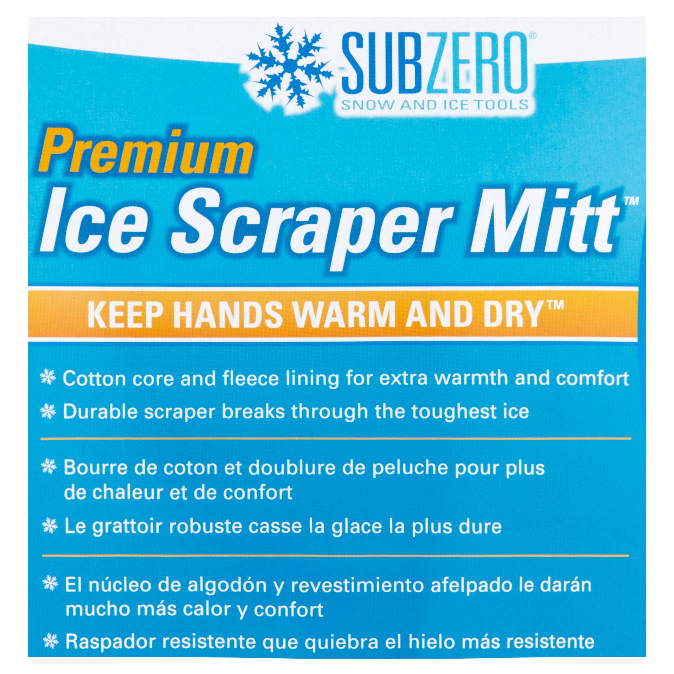 Ice Remover Tool for Car /& Truck Cute /& Funny Mitten Snow Brush Enjoy Windshield Scraping with Cool Hailstone Auto Ice Scraper Mitt Snow Removal with Glove Keep Hands Warm