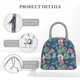 thumbnail image 4 of Disketp Colorful Flowers Bolsa Térmica para Almuerzo, Lonchera con Abertura Amplia y Gran Capacidad, Organizador Reutilizable para Mujeres, Hombres y Adultos, 4 of 6