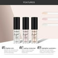 thumbnail image 3 of Liquid Highlighting Makeup, Blush Lipstick Eyeshadow Highlighter, Brighten Face Three Dimensional Shimmering Makeup Liquid 3.5ml, 3 of 5