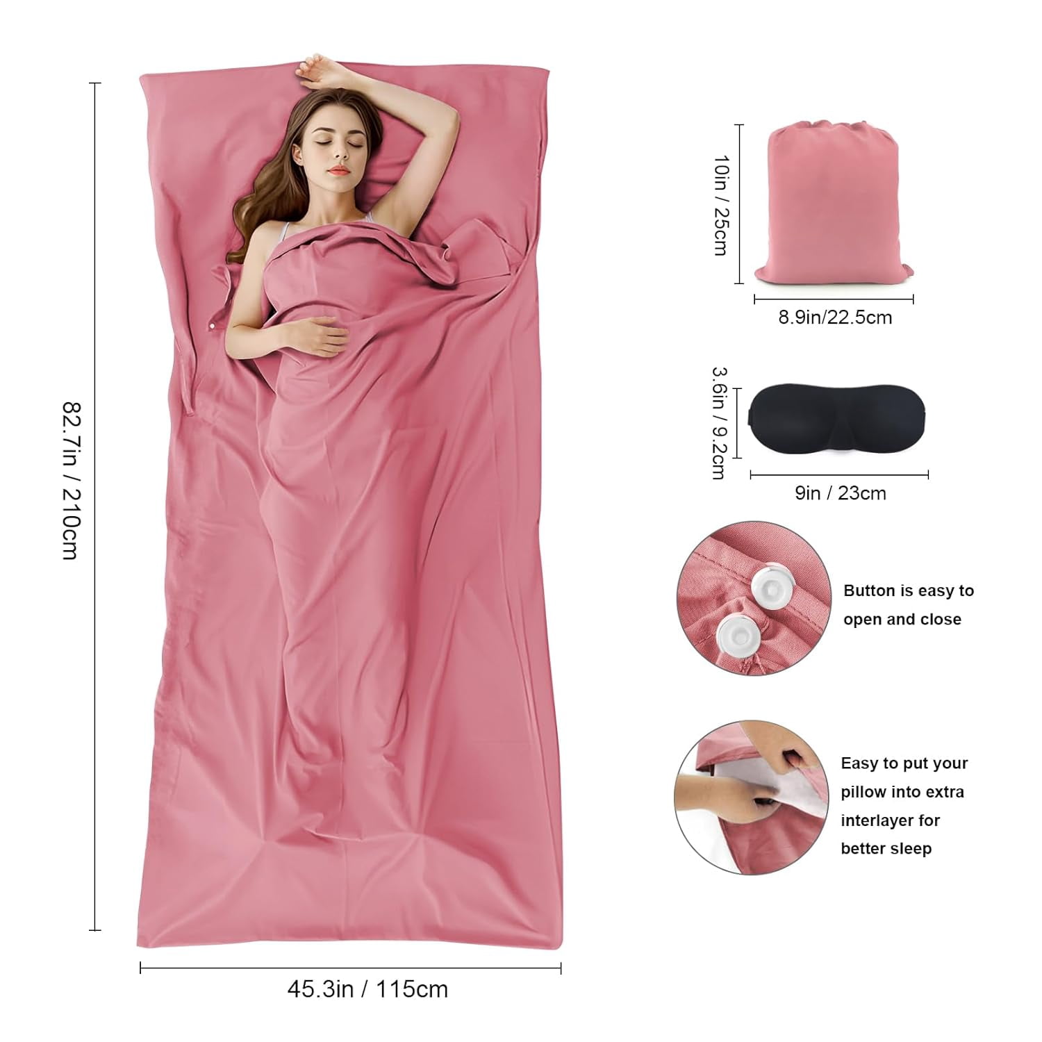 BREENHILL Self Tan Sleep Sack - Breathable Tanning Sheet Protector For Bed & Travel