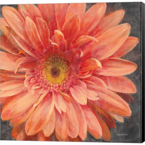Vivid Floral II Crop by Danhui Nai, Canvas Wall Art