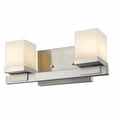 thumbnail image 2 of Zlite 1913-2V-CH-LED 4.4 x 13 x 5 in. Cadiz Chrome LED Vanity, 2 of 3