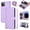 Purple, variant on Furiet Argyle Wallet Case for iPhone 15 Pro Max 6.7 inch with Tempered Glass Screen Protector Wrist Strap Shoulder Strap, Card Slots Stand Phone Cover for i Phone15 15Pro i15 ProMax 15ProMax Black