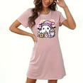 thumbnail image 1 of Tnhcen Pyjama d'Halloween pour Femmes Grande Taille, Robes de Pyjama en Molleton Double Face P-2TG, Douces et Confortables, Tenue d'Intérieur Extensible, 1 of 3
