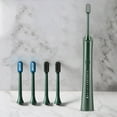 thumbnail image 1 of COM1950s Rechargeable Electric Toothbrush with 6 Cleaning Modes & 5 Replacement Heads, Soft Bristles for Sensitive Teeth, Ipx7 Waterproof, 60-Day Battery, 7.7-Inch Travel-Friendly Design for Adult, 1 of 6
