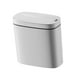 thumbnail image 4 of Basurero con sensor inteligente, cesto para basura, contenedor de basura sencillo para cocina blanco, 4 of 9