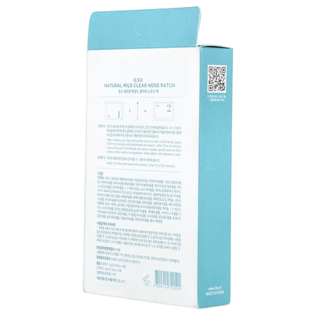 ilso Natural Mild Clear Nose Patch, 10 Patches