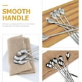 thumbnail image 4 of 2 Pcs Espresso Coffee Stirrer Stainless Steel Spoon Tasting, 4 of 6