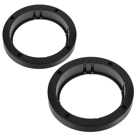 WHAMVOX 2 Pcs Car Speaker Adapter 6.5 Inches Stereo Speaker Gasket Replacement Mounting Bracket Speaker Spacer Ring For Car Auto Trucks
