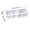 White, variant on Letter Shaped Empty Flower Box Forever Soap Packaging Box Flower Packaging DIY Gift Decoration Mother's Day Rectangular Flower Box, 17.5x6.1 in