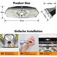 thumbnail image 5 of Outdoor Solar Lamp, Outdoor Solar Wall Lamp 104 LED Solar Light with Wireless Motion Sensor, 5 of 5