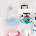 thumbnail image 3 of Kitchen Stainless Steel Sponge Holder Suction Cup Dish Drainer Storage Rack Cleaning Cloth Shelf Sink Rack Kitchen Accessories (1pc), 3 of 7