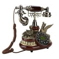 thumbnail image 3 of Teléfono antiguo Retro vintage NikouMX con dial giratorio Funcionalidad inteligente, 3 of 8