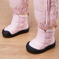 thumbnail image 3 of LIhncine Baby Snow Boots Water-Resistant Winter Boots for Toddlers 12-18 Months,1-4Years, 3 of 9