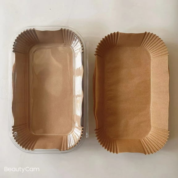 Air Fryer Liners for Ninja Air Fryer XL, 100Pcs Non Stick Air Fryer Accessories Disposable Paper Liner Airfryer Parchment Liners Compatible with Ninja Smart XL Grill and Air Fryer