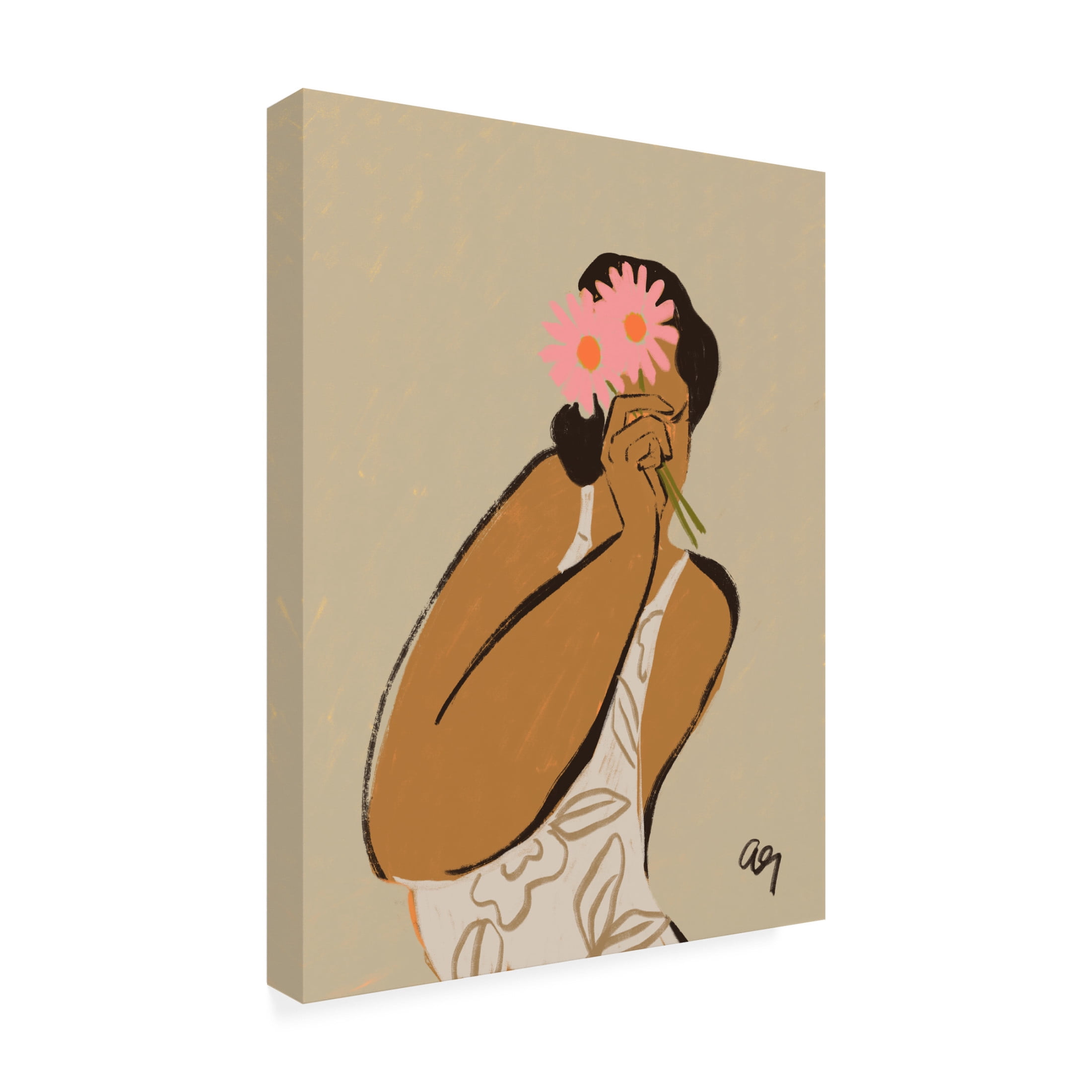 Trademark Fine Art Arty Guava  Mask Canvas Wall Art