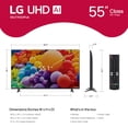 thumbnail image 5 of Restored LG 55UT7570PUB 4K (3840x2160) 55" Smart LED HDR TV, Black (Refurbished), 5 of 8