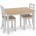 thumbnail image 6 of Delta Children Gateway Table & 2 Chairs Set, Greenguard Gold Certified, White/Natural, 6 of 10