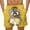 Yellow#024, variant on Lcziwo Men's Big and Tall Elastic Waist Shorts Funny Cartoon Print Beach Swim Trunks Casual Summer Loose 2026 Shorts Yellow,XXXL