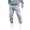 Gray, variant on Honeeladyy Mens Fleece Sweatpants with Pockets, Winter Print Relaxed Wicking Breathable Pants for Sport Thanksgiving Gifts Gray XL