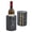 Black, variant on Gaderth Marble Stone Wine and Champagne Bottle Chiller Cooler, 2-in-1 Dual-Tone Elegant Wine Chiller Bucket, Elegant Kitchen Utensil Holder, Must Have Wine Chiller for Your Home