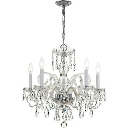 

Crystorama Lighting - Five Light Chandelier - Chandelier - Crystal Crystal 5