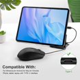thumbnail image 3 of Opvise Type-C Wired Mouse Plug Play 1000DPI Low Latency USB-C Compatible Mice PC Laptop Accessories Computer Office Supplies, 3 of 7