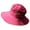Wine Red, variant on Shenmeida Sun Hat for Men Wide Birm Fasten String Windproof Bucket Hat UV Protection Hat for Summer Fishing Hiking Beach