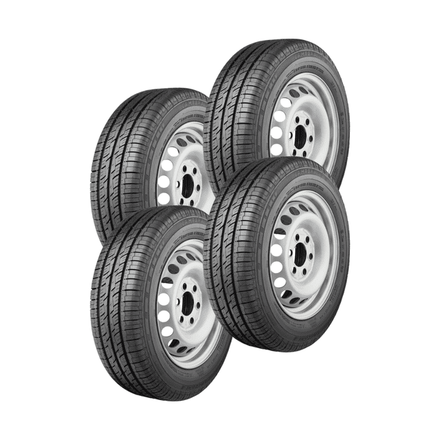Paquete de 4 llantas 195R15C 106/104R Euzkadi CAMPERA LT 2 8PR