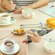 thumbnail image 3 of 12 cucharas de acero inoxidable con mango largo para té helado, café y helado., 3 of 6