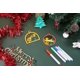 thumbnail image 4 of 30 adornos colgantes de madera sin terminar para decoraciones navideñas, 5 estilos de rodajas de madera de bricolaje con agujeros chunchuan, 4 of 4