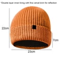 thumbnail image 2 of Gorros y gorras de lana para hombre: gorro de punto para invierno, 2 of 5