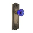 thumbnail image 5 of Nostalgic Warehouse Cobalt Crystal Door Knob with Meadows Plate, 5 of 6