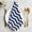 Blue, variant on Yellow Moire Cloth Napkins, Water Ripple Stripe Farmhouse Washable and Reusable Dinner Napkins Set of 6, Table Napkin for Kitchen Party Birthday Wedding Hotel Housewarming 20"x20"