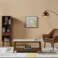thumbnail image 3 of Teamson Home Coffee Table & Storage Wooden TV Unit Faux Marble, 3 of 10